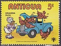 Antigua and Barbuda - 1980 - Walt Disney - 5 ¢ - Multicolor - Walt Disney, Transports - Scott 567 - 0
